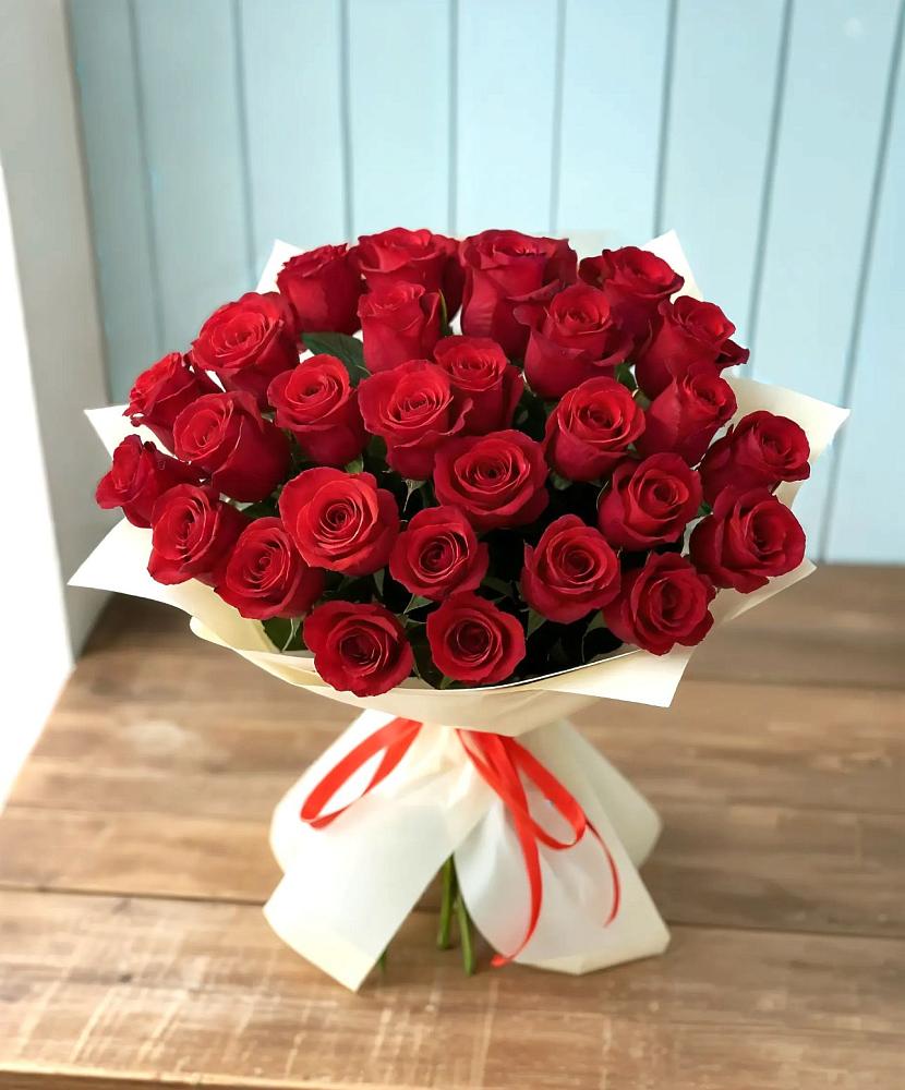 Букет 29 Красных роз в Заводоуковске