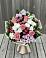 Букет цветов из: Альстромерии, Гвоздики, Розы и Хризантемы в Заводоуковске