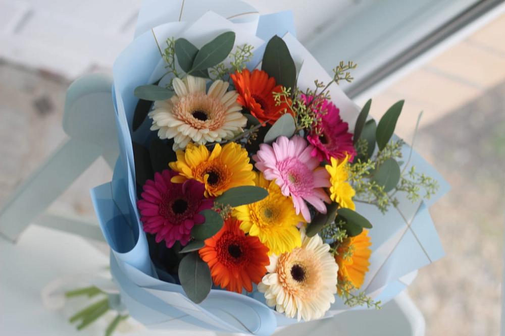 Букет цветов из: Герберы в Заводоуковске