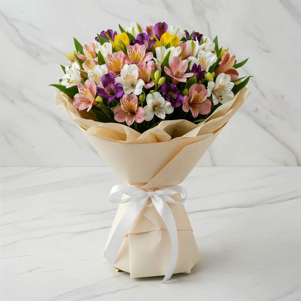 Букет цветов из: Альстромерии в Заводоуковске