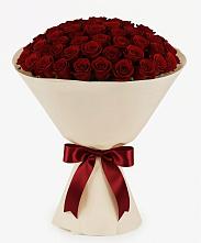 Букет 101 Бордовая роза Блэк Бакарра в Заводоуковске