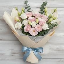 Букет цветов из:  Лизиантусы #REPLACE_PRED# Заводоуковске