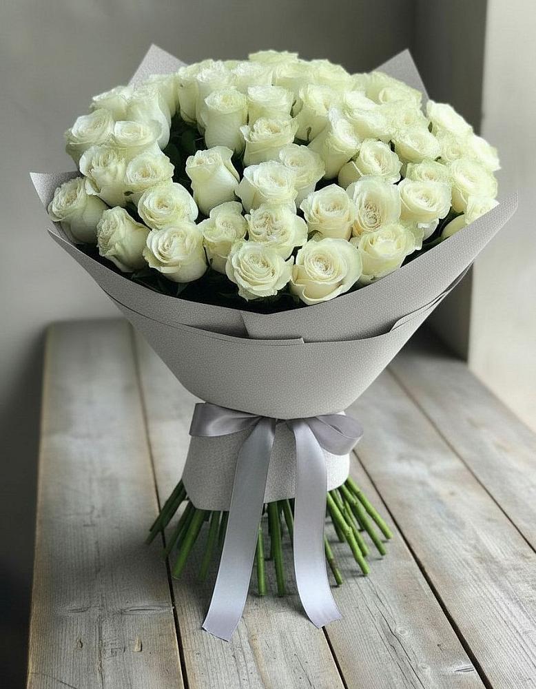 Букет 35 Белых роз в Заводоуковске