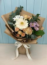 Букет цветов из:  Герберы и Хризантемы в Заводоуковске