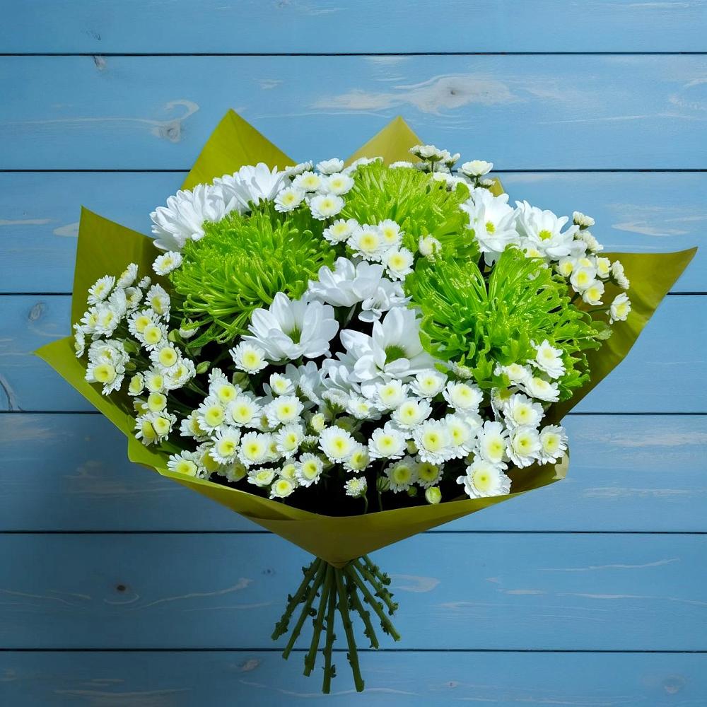 Букет цветов из: Хризантемы в Заводоуковске