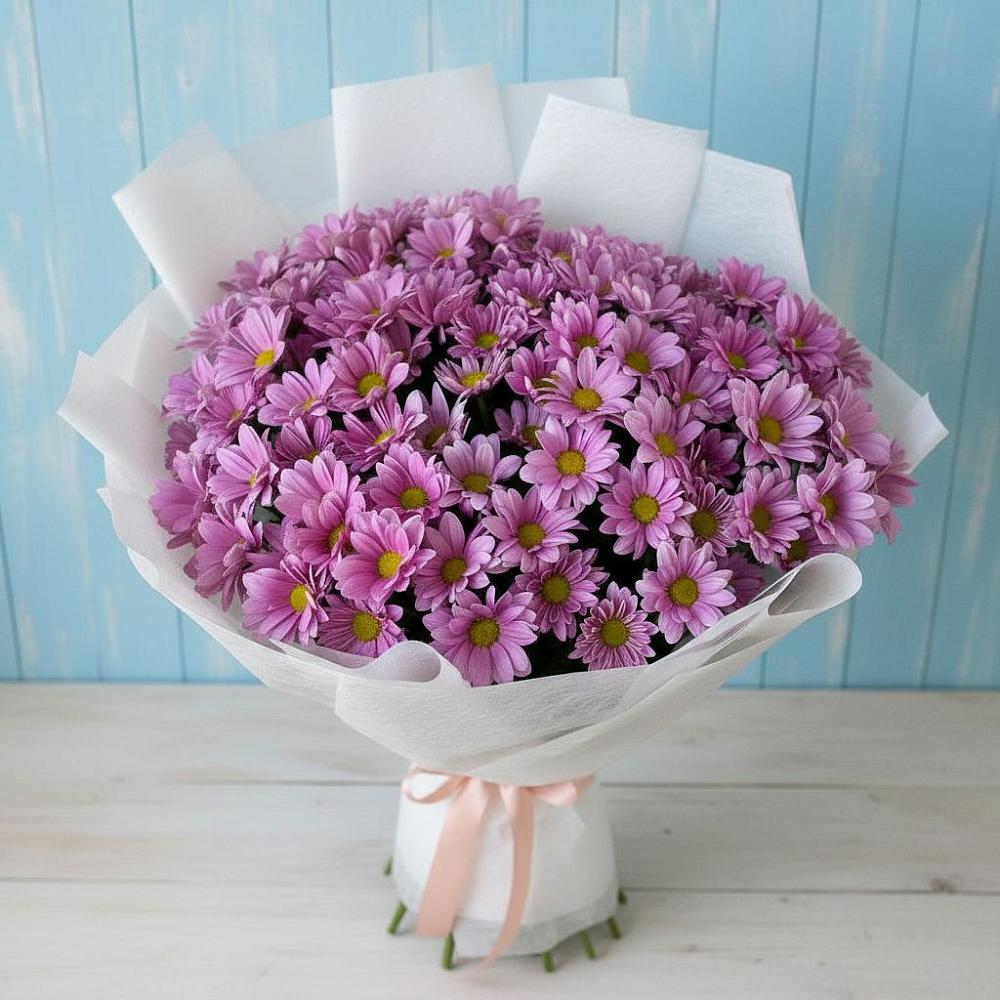 Букет цветов из: Хризантемы в Заводоуковске