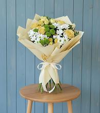 Букет цветов из:  Хризантемы и Розы в Заводоуковске