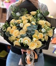 Букет цветов из:  Розы и Лизиантусы #REPLACE_PRED# Заводоуковске