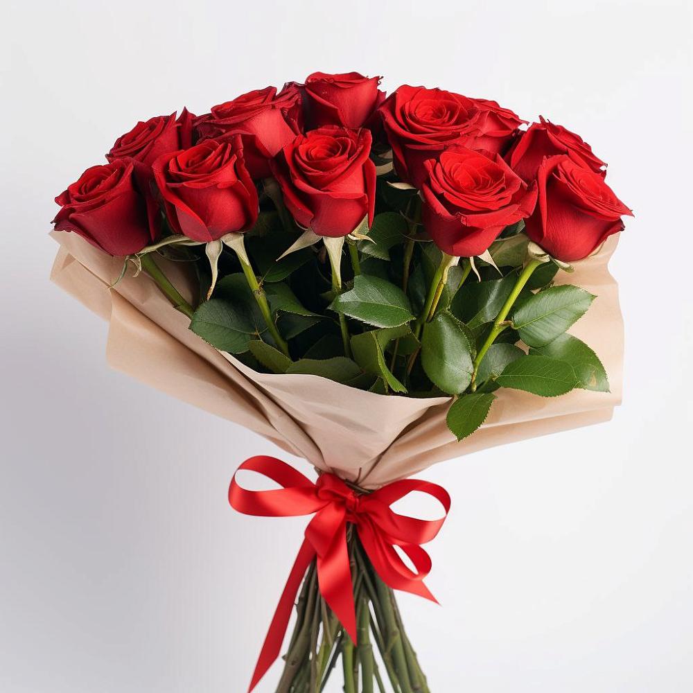 Букет 11 Красных роз Эдлесс Лав в Заводоуковске